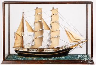 Sailship model Ida, ca. 1900