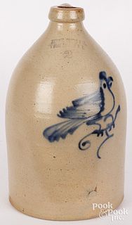 Ft. Edward, New York two-gallon stoneware jug