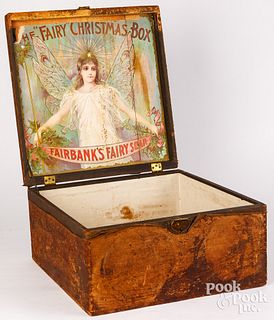 Fairbanks Fairy Soap box, 19th c.