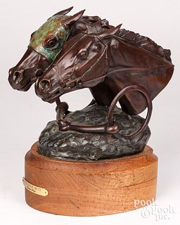 Cindy Seng bronze horse sculpture