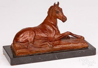 Terri Malec Osborne bronze horse statue