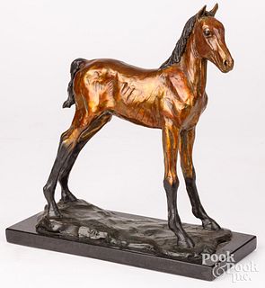 Forest Hart bronze horse sculpture