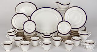 Sixty-six pieces Royal Worcester dinnerware
