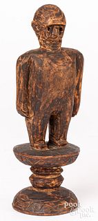 African carved tribal figure