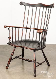 Fanback Windsor chair, 18th c.