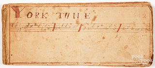 Watercolor song book, 18th/19th c.
