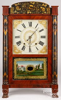 Seth Thomas Empire mahogany mantel clock, 19th c.