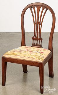 Hepplewhite child's chair, 19th c.