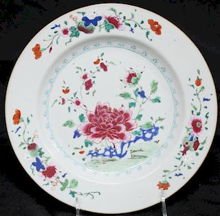Chinese Export Porcelain Luncheon Plate