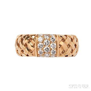 18kt Gold and Diamond Ring, Tiffany & Co.