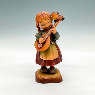 Anri Wooden Figurine, Melody For Two