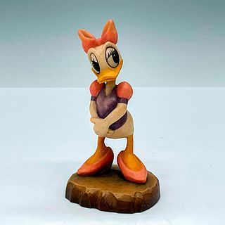 Anri Club Walt Disney Wood Figurine, Daisy Duck