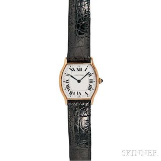 Lady's 18kt Gold Wristwatch, Cartier