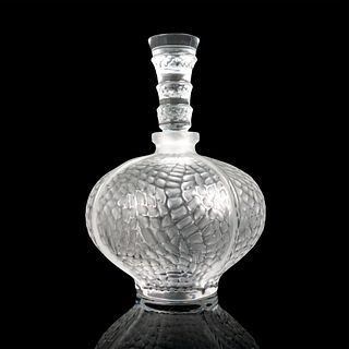 Lalique Crystal Perfume Bottle, Eliselles