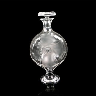 Lalique Crystal Perfume Bottle, Moulin Rouge