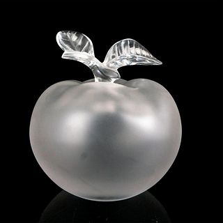 Lalique Crystal Perfume Bottle and Stopper, Grande Pomme