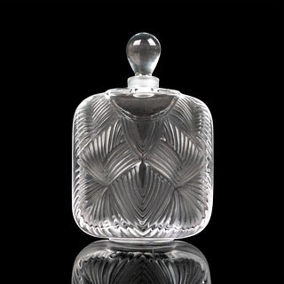 Lalique Crystal Perfume Bottle, Hittite