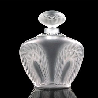 Lalique Crystal Perfume Bottle, Singapore