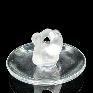 Lalique Crystal Ring Dish, Cigness
