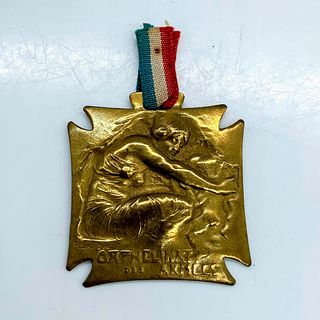 R. Lalique Antique WWI Orphelinat Des Armees French Medal