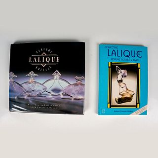 2 Assorted Collector's Books to Lalique Perfume Bottles