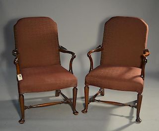 Pair of 1920's Armchairs