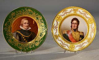 Two Royal Vienna Cabinet Plates