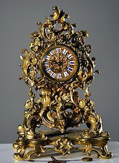 19th C. French Figural Clock