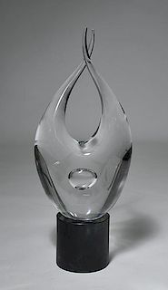 Eros Raffael Glass Sculpture