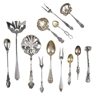 53 Pieces Assorted Sterling Flatware