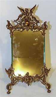 A Rococo Style Gilt Bronze Frame Height 23 inches.