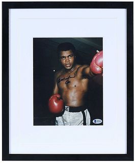 Muhammad Ali Signed Photo 