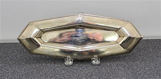 * An American Silver Pin Tray Width 9 1/4 inches.