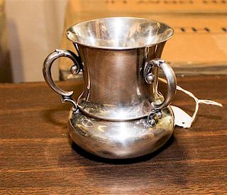 An American Silver Presentation Cup, Woodside Sterling Co., New York, New York