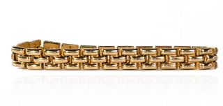 Panther Style Gold Bracelet