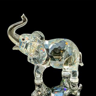 Swarovski Crystal Figurine, Elephant Baby 191371, Signed