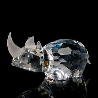 Swarovski Crystal Figurine, Rhinoceros