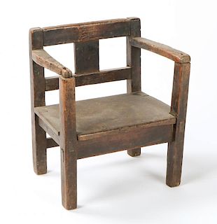 Vintage Guatemalan Child's Chair