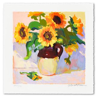 S. Burkett Kaiser, "Sunflowers" Limited Edition, Numbered and Hand Signed with Letter of Authenticity.