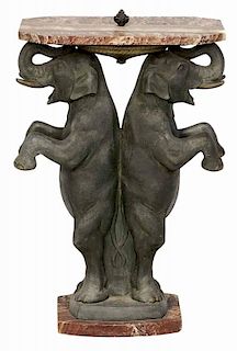 French Art Deco Elephant Figural and