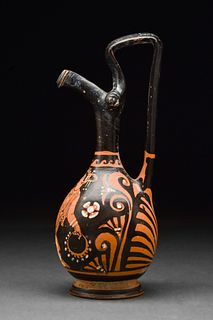 APULIAN RED-FIGURED POTTERY EPICHYSIS
