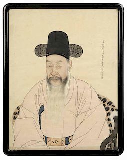 Chinese School Ancestral Portrait