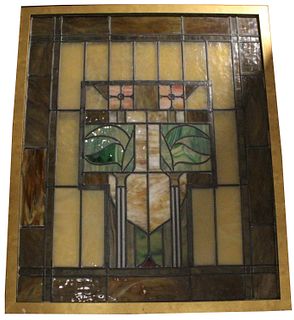 Antique Architectural Stained Glass Windows