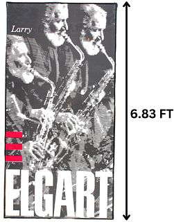 Larry Elgart Black & White Poster