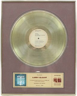 1st 'Hooked on Swing' Gold Record