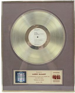 2nd 'Hooked on Swing' Gold Record