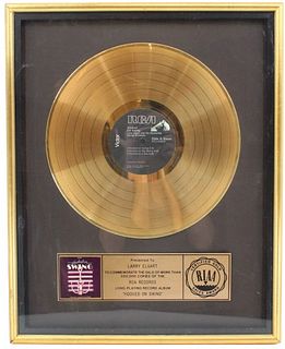 3rd 'Hooked on Swing' Gold Record