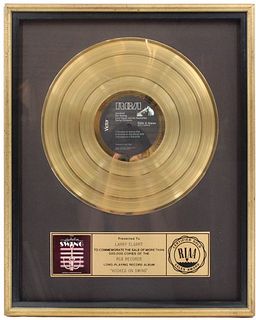 4th 'Hooked on Swing' Gold Record