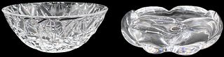 (2) Crystal Glass Bowls, Tiffany & Co. / Orrefors
