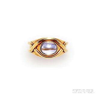 18kt Gold and Tanzanite Ring, Tiffany & Co.